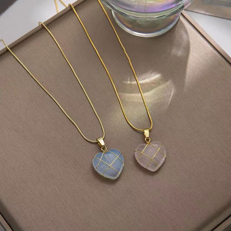 Fashion Moonstone Necklace For Cartoon Princess Love